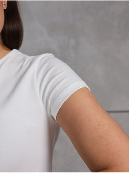 Футболка "Скимс" Экрю Женская