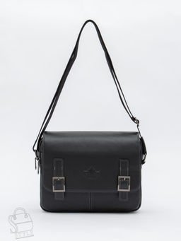 Портфель мужской кожаный 6997-1Z black Zinimsk