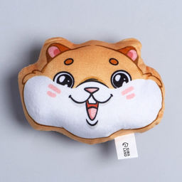 Игрушка для кошек с мятой Хомячок, 12 х 9,2 см - Пушистое счастье фото 2