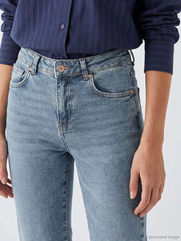 Flare Kad?n Jean Pantolon