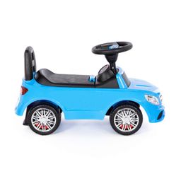 Каталка-автомобиль SuperCar №3 со звуковым сигналом (голубая) - Полесье фото 5