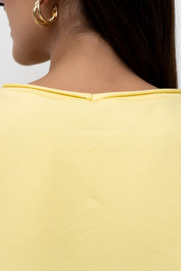 футболка из лёгкого хлопкового футера - Solo mio фото 8