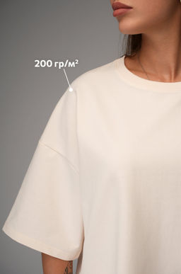 Женский костюм оверсайз из футера двухнитки Happyfox