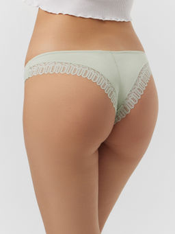 Цена за 2 штуки! Трусы бразилиана женские в наборе, 3 шт - Mark formelle фото 4