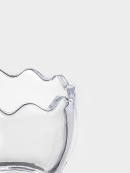 Конфетница Яйцо, 170 мл, 8.3?11.5 см, стекло, прозрачная