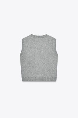 SOFT KNIT VEST - Zara фото 4