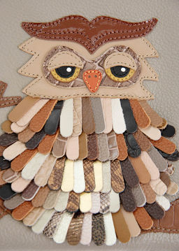 Сумка с аппликацией ДС-310-92 капучино - Protege фото 7