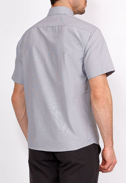 Сорочка мужская короткий рукав GREG 311/109/03/KZS/b/1  фото 4