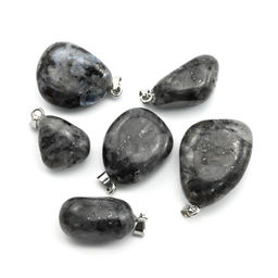 Кулон из лабрадора (ларвикит) 15*25мм