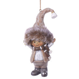 Фигурка декоративная подвесная "Дети", L6 W5 H13 см, 2в.