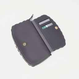 Кошелёк на молнии, цвет серый - Simaland фото 6