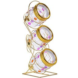 22667 Набор банок 700мл 3пр с/кр на подст МВ (х4)