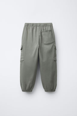 CARGO JOGGING TROUSERS WITH LABEL - Zara фото 12