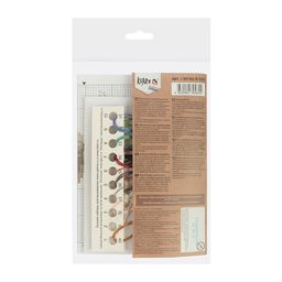 Klart набор для вышивания 8-521 Зайка на велосипеде 12 х 15.5 см