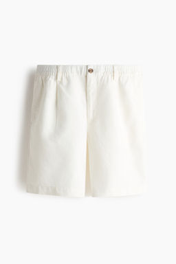 Pantal?n corto en mezcla de lino Relaxed Fit - H&m фото 4