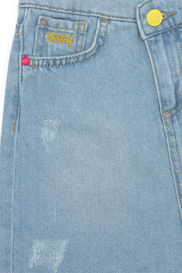 U. S. Polo Assn Голубая джинсовая юбка для девочки - U.s. polo assn фото 6