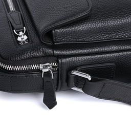 Мужская сумка, кожа, MIRONPAN 26291 Черный  фото 3