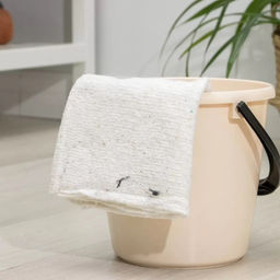 Набор тряпок для пола х/б 60*80 (60*75) белые 20 шт.