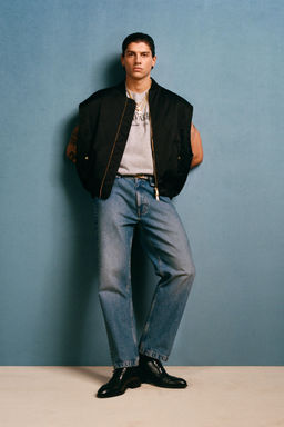 CAMISETA TANK OVERSIZE FIT WILLY CHAVARRIA X ZARA / Gris vigor?  фото 2