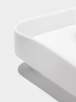 Форма для выпечки и муссовых десертов KONFINETTA Любовь в квадрате, силикон, 11.4?12?4.4 см, белая