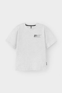 КР 302645/св.серый меланж к522 фуфайка