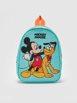 Mickey Mouse Bask?l? Erkek Bebek S?rt ?antas?