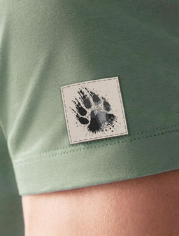 Футболка из премиального хлопка с авторским принтом - Vilatte фото 3