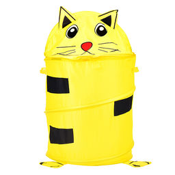 Корзина для игрушек "Котик желтый" в пакете