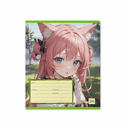 Цена за 10 шт. Тетрадь школьная ученическая ErichKrause Эльфы Аниме, 24 листа, линейка (в плёнке по 10 шт.)_MIX-PACK  фото 7