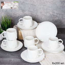 Чайный набор 12 предметов 220 мл / LG-467 /уп 12/