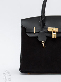 Сумка женская кожаная 30BK black Polina&Eiterou