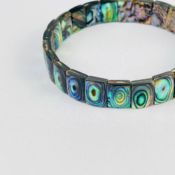 Браслет из Халиотиса 20 см - Радуга самоцветов фото 3