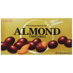 Миндаль в молочном шоколаде Almond Chocoball Lotte, Корея, 46 г Акция