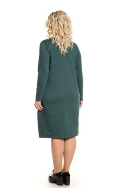 Платье 978 зеленый меланж - Novita фото 6