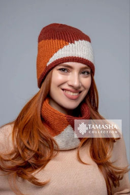 Комплект Герда (шапка + баф)