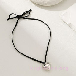 Подвеска на шнурке Silver heart - Купи слона фото 2