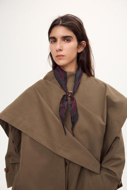 SILK BANDANA WITH RING - Zara фото 5