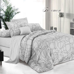 КПБ Виола поплин Болтон 1,5-спальный