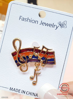 Брошь женская на булавке