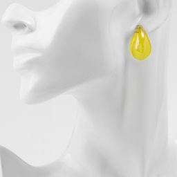 Серьги капля QF Гламур, набор 3 пары, разноцветный, прозрачный  фото 5