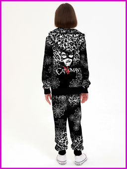 Спортивный костюм "Селина Кайл",чёрный