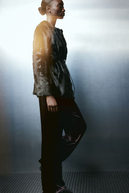 Pantalon recto de punto - H&m фото 4