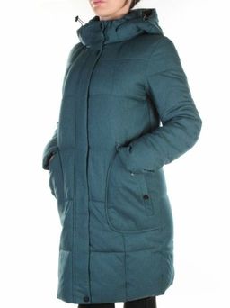 350 DK. GREEN Пальто женское зимнее (200 гр. холлофайбера) - Fashion фото 3