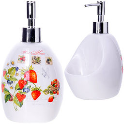 30331 Дозатор для мыла 450 мл Земляника доломит LR (х36)