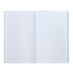 Еженедельник недатированный А5, 64 листа, на сшивке, интегральная обложка из искусственной кожи, тёмно-синий