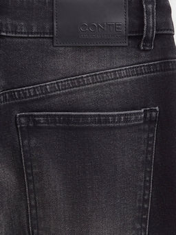 CONTE CON-686 Юбка джинсовая женская washed black