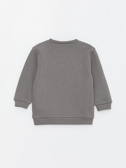 Bisiklet Yaka Hot Wheels Bask?l? Erkek Bebek Sweatshirt - Waikiki фото 2