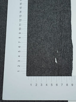 Шерсть костюмная Твид цв.Графитово-серый меланж, СОРТ2, ш.1.5м, шерсть-50%, п/э-50%, 240гр/м.кв - Купава фото 7