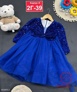 Платье для девочки новогоднее - Bruno фото 4