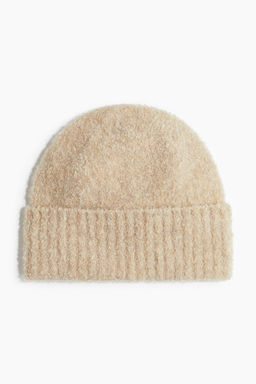 Gorro beanie efecto pelo